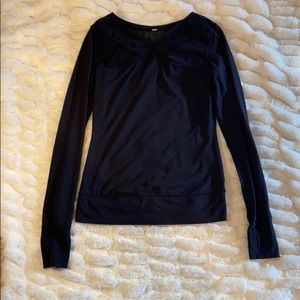 Lululemon long sleeve rulu with mesh details